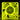 ACE 40 x 20mm UV Glow Fan - Yellow