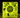 ACE 40 x 20mm UV Glow Fan - Yellow