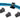 Adjustable Cable Clamp for Wiring with Adhesive Bottom XX - Large - BlackADJ-CLAMP-XXL