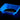 Aerodynamic Fan Adapter  60mm to 92mm - UV Sensitive Blue