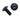 Button Head Cap Screw  M4 x .7 x 10mm - Anodized Black Aluminum - Set of 4