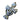 CaseArts 3D Thumbscrews for Computer Cases (Set of 4) - Cross