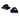 Cord Clips 1/4" x 1/4" - Black