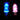 Dual Color Blue/Red LEDs - 3MM