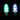 Dual Color White/Green LEDs - 3MM