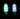 Dual Color White/Green LEDs - 3MM