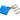 Female Molex Housing UV Blue