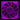 Hiper "Thin"  80 X 15mm Case Fan - UV Purple - Sleeved