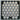 Kikboxes Honeycomb Mesh 1 x 120mm Radgrill - Black Powder Coat