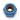 Lock Nuts  6-32 - Anodized Blue Aluminum - Set of 4