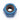 Lock Nuts  8-32 - Anodized Blue Aluminum - Set of 4