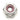 Lock Nuts  M4 - Etched Silver Aluminum - Set of 4