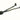 Power Cable for PCI Express 12" - Sleeved