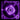 PPCS 40 x 10mm LED Fan - UV (Purple)