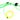 PPCS Flexible EL Wire Flash Neon Glow Light With 12V controller 1 Meter Sleeved - Fluorescent GreenPPCS-EL-1-FGN