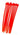 PPCSPPCS Heavy Duty Zip Ties 4" - Assorted Colors - Pack of 10 - RedZIPTIE - 4 - 10 - RD