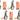 PPCS PCI Express Riser Card 1x to 16x PCI-E Risers 6Pin Power Version 007S - 7 Pack