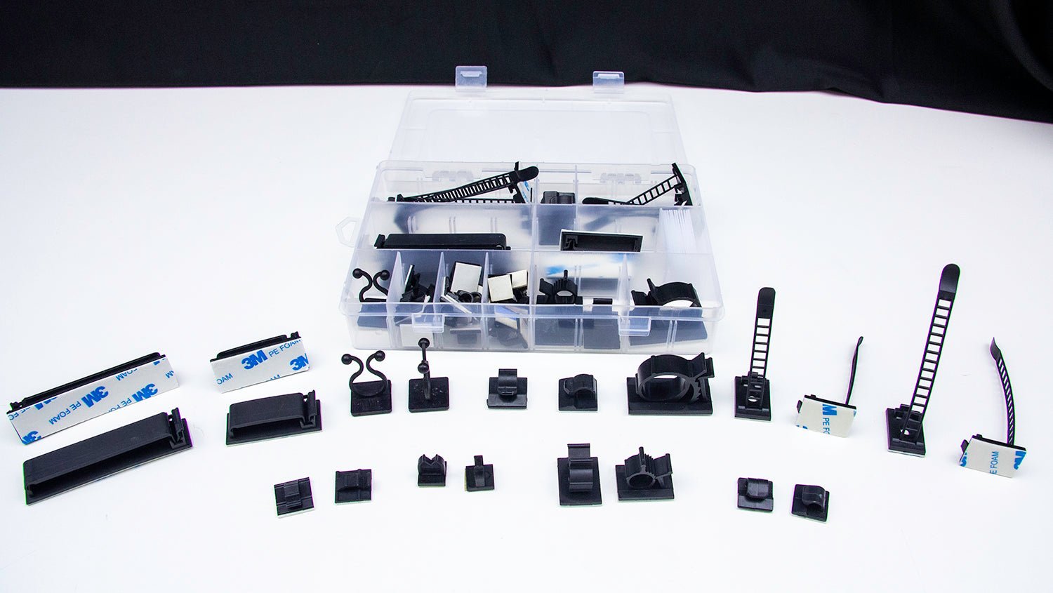 PPCS Wire Management Kit 1 - Clamps and Clips Essentials - Thumbnail 3