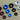 Premium Glossy Aluminum Alloy Countersunk Washer - BlueMDY-ULF-AAW-BL-M3