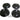 Premium Rubber Feet for PC Cases (4/pkg) - Black