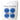 Premium Rubber Feet for PC Cases (4/pkg) - UV BluePREMIUMFEET-UVBL
