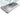 Retractible Triple Fan Notebook Cooling Pad with Aluminum Top Plate - White
