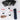 Reusable Velcro Cable Straps Strips - 7 Inch (100 pcs, Black)STRAP-7-100