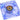 Revoltec Quad LED 120mm Case Fan - Dark Blue - Sleeved24193