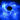 Revoltec Quad LED 120mm Case Fan - Dark Blue - Sleeved