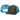 Richardson Snapback Trucker Hat - Embroidered - Charcoal / Columbia BluePPCS-TRUCK-HAT-CHBL