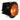 Rocker Switch - Black with Full Amber LensROCKER-AMBER