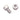 Socket Head Cap Screw  6-32 x 1/4" - Etched Silver Aluminum - Set of 4