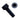 Socket Head Cap Screw  8-32 x 3/8" - Anodized Black Aluminum - Set of 4