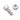 Socket Head Cap Screw  M4 x .7 x 10mm - Etched Silver Aluminum - Set of 4