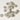 TAP - CAP Screw Caps - Pack of 10 - Morning GreyTC2 - 170