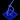 Zip Tie Mount, .75 in X .75 in - UV BlueTIE-MOUNT-UVB-75