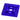 Zip Tie Mount, .75 in X .75 in - UV Blue