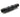 Black Nylon Fitting Barb to Barb Coupler - 1/2 in.F-B12-BN-D