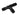 Polypropylene "T" Fitting 1/2" - BlackF-B12-T-BN-D