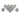 PrimoChill 1/2in. Rigid RevolverSX Series Cap Switch Over Kit – Silver– 12 Pack
