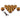 PrimoChill 1/2in. Rigid RevolverSX Series Fitting – Candy Copper – 12 Pack