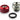 PrimoChill 1/2in. Rigid RevolverSX Series Fitting – Candy Red – 6 PackF-RSX12-CRD-6