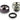 PrimoChill 1/2in. Rigid RevolverSX Series Fitting – Dark Nickel – 6 PackF-RSX12-DN-6