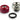 PrimoChill 1/2in. Rigid RevolverSX Series Fitting – Razor Red – 12 PackF-RSX12-RR-12