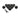 PrimoChill 1/2in. Rigid RevolverSX Series Fitting – Satin Black – 12 Pack