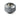 PrimoChill 1/2in. Rigid RevolverSX Series Fitting – Silver