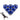 PrimoChill 1/2in. Rigid RevolverSX Series Fitting – True Blue – 6 Pack