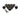 PrimoChill 1/2in. Rigid RevolverSX Series Fitting – TX Matte Black – 12 Pack