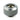 PrimoChill 1/2in. Rigid RevolverSX Series Fitting – UV Silver Blue – 6 PackF-RSX12-USB-6