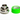 PrimoChill 1/2in. x 3/4in. FlexSX Series Compression Fitting - UV GreenF-FSX34-UG